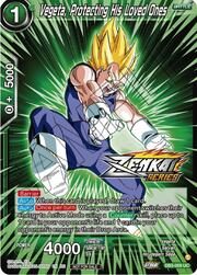 Vegeta, Protecting His Loved Ones
