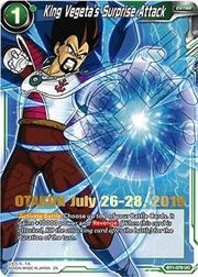 King Vegeta's Surprise Attack