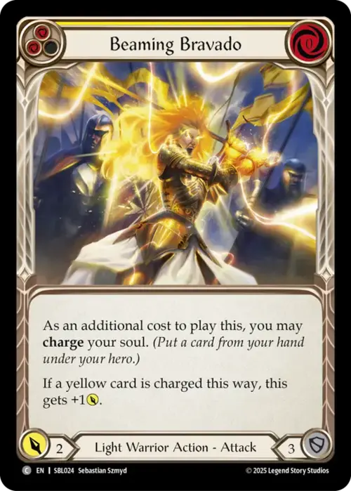 Beaming Bravado - Yellow