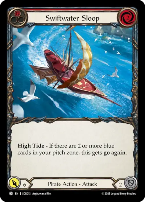 Swiftwater Sloop - Red