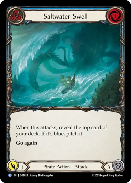 Saltwater Swell - Blue
