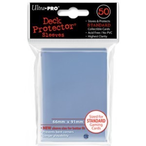 50 Ultra Pro Deck Protector Sleeves (Clear)