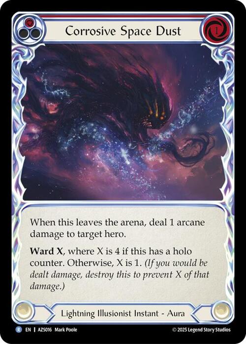 Corrosive Space Dust - Red