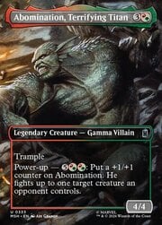 Abomination, Terrifying Titan