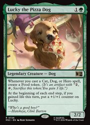 Lucky the Pizza Dog