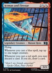 Iceman and Firestar