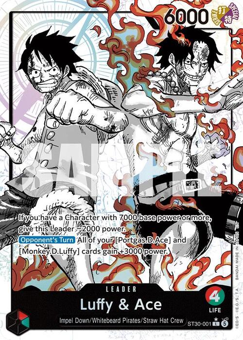 Luffy & Ace