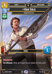 Han Solo, Hibernation Sick