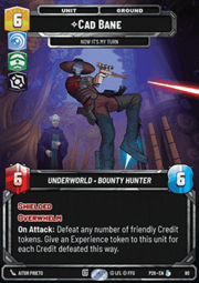 Cad Bane, Now It's My Turn