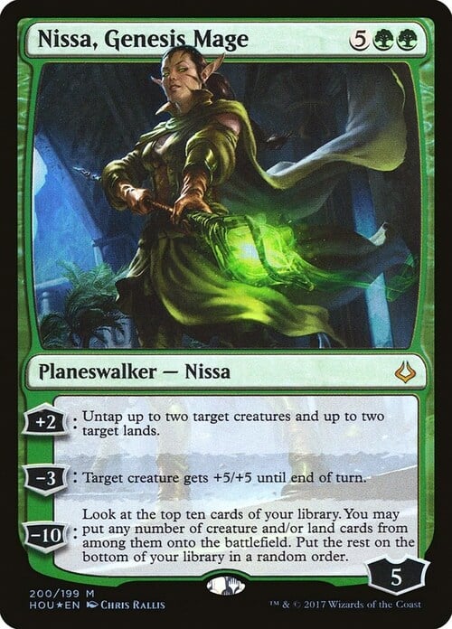 Nissa, maga del génesis Frente