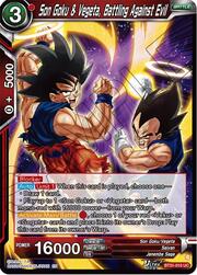 Son Goku & Vegeta, Battling Against Evil