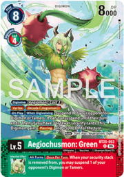 Aegiochusmon: Green
