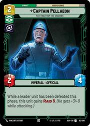 Captain Pellaeon - Plotting from the Shadows