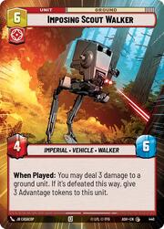 Imposing Scout Walker