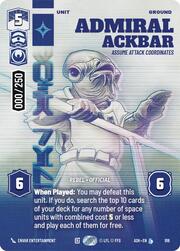 Admiral Ackbar - Assume Attack Coordinates