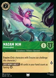 Madam Mim - Hummingbird