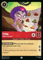 Yzma - Choosy Customer
