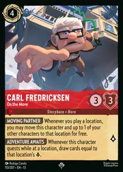 Carl Fredricksen - On the Move
