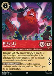 Ming Lee - Giant Red Panda