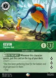 Kevin - Flightless Bird
