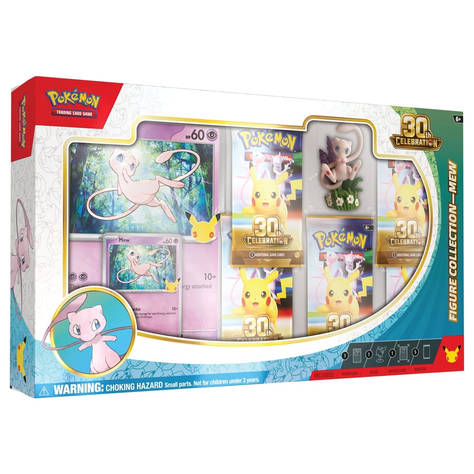 30th Celebration: Mew Figure Collection