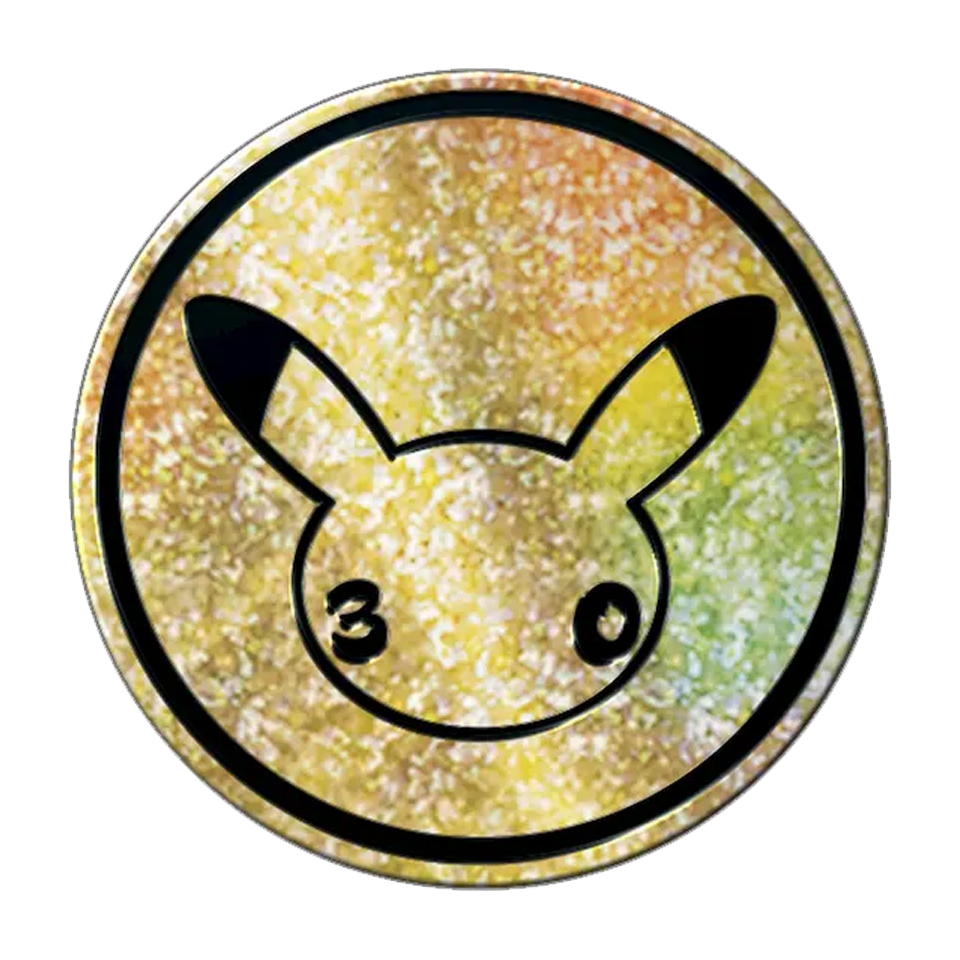 30th Celebration: "Pikachu" Sparkle Coin