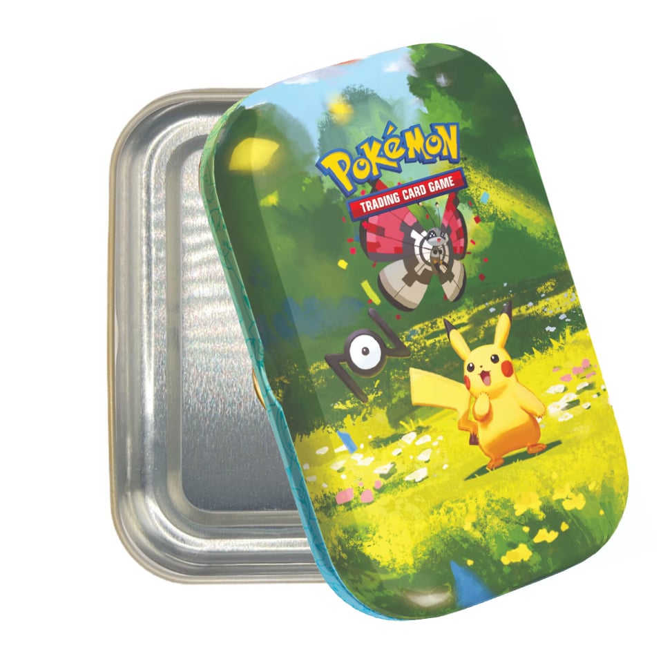 30th Celebration: Pikachu & Vivillon Empty Mini Tin