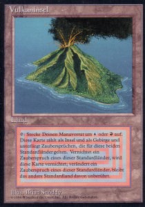 Volcanic Island Foreign Black Bordered | Magic | CardTrader