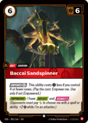 Baccai Sandspinner