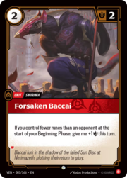Forsaken Baccai