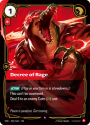 Decree of Rage