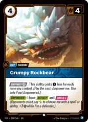 Grumpy Rockbear