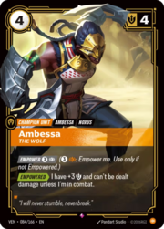 Ambessa - The Wolf