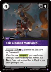 Tail-Cloaked Matriarch