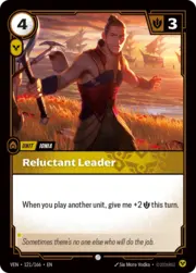 Reluctant Leader