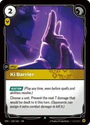 Ki Barrier