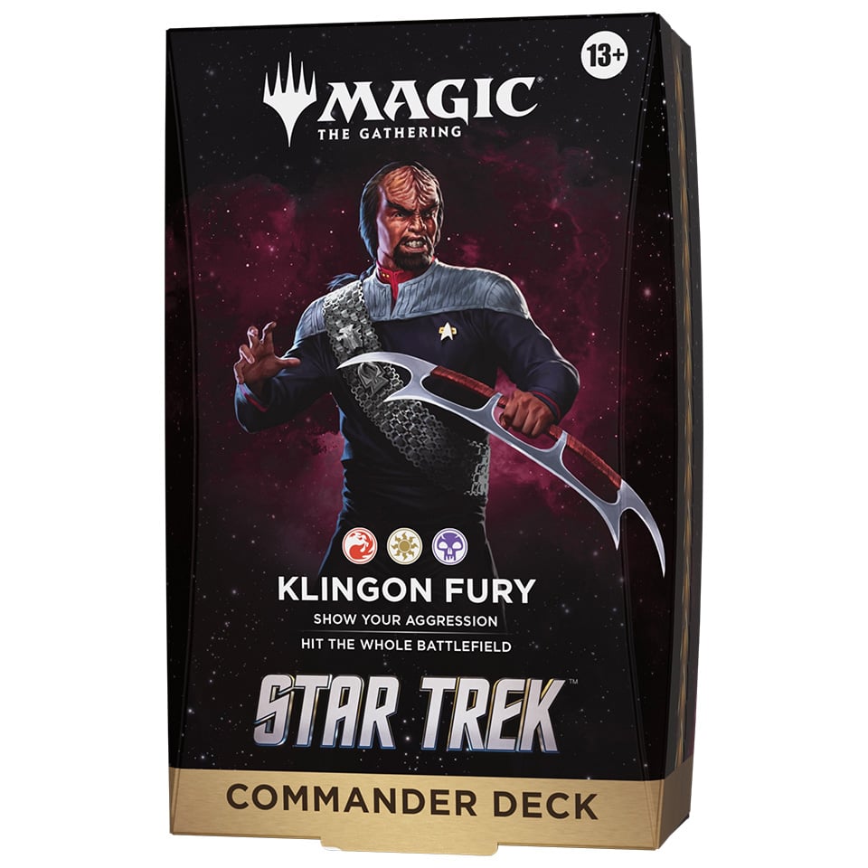 Star Trek | "Klingon Fury" Commander Deck