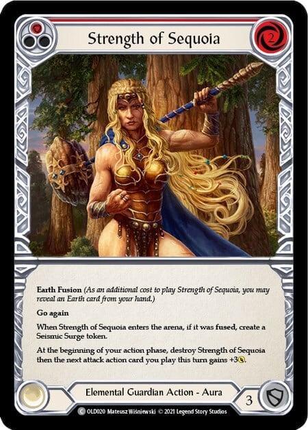 Strength of Sequoia - Red