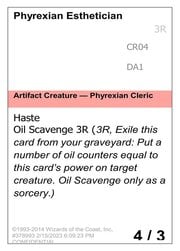 Phyrexian Esthetician