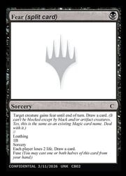 Fear (split card) // Loathing