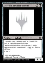 Davvol's Birthdaymobile
