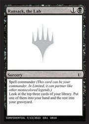 Ransack, the Lab