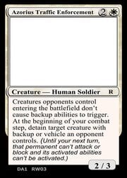 Azorius Traffic Enforcement