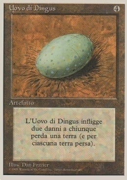 Uovo di Dingus Card Front