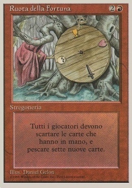 Wheel of Fortune Foreign White Bordered | Magic | CardTrader