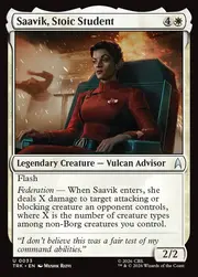 Saavik, Stoic Student