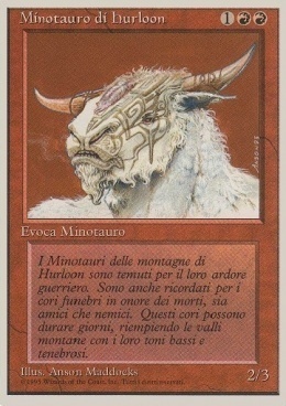 Minotauro di Hurloon Card Front