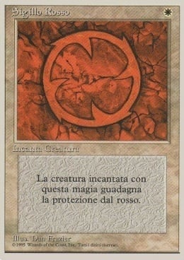 Sigillo Rosso Card Front