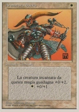 Armatura sacra Card Front