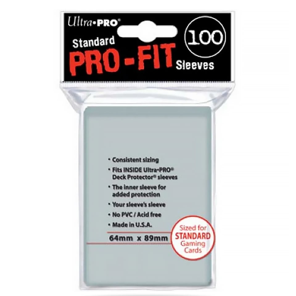 100 Ultra Pro Pro-Fit Sleeves